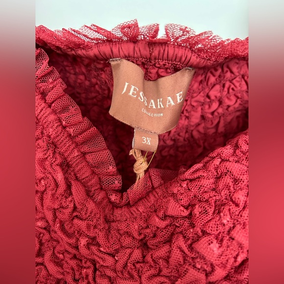 BNWT Love Spell Tulle Dress in Raspberry by JessaKae size 3x - Picture 5 of 6